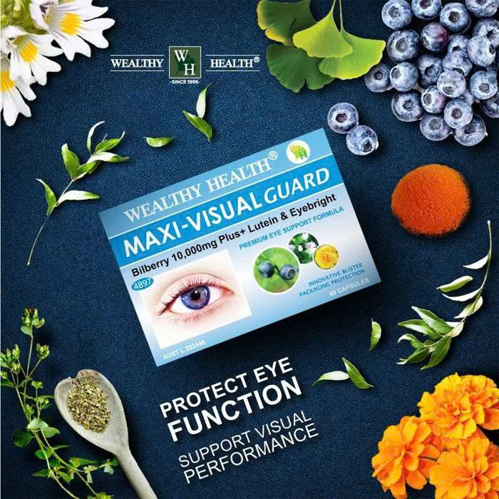 Viên Uống Bổ Mắt Maxi-Visual Guard Bilberry 10000 Plus