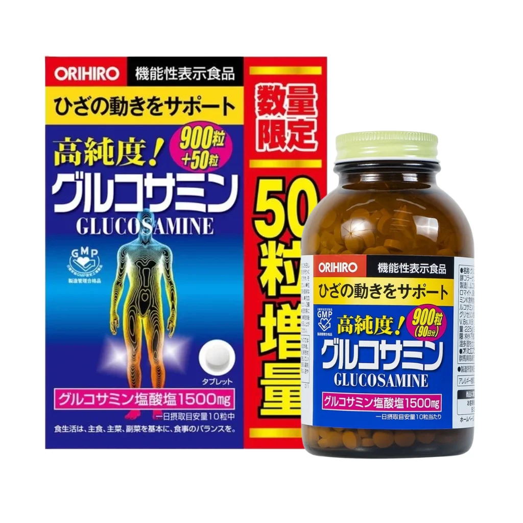 Viên uống Glucosamine 1500mg Orihiro - Hộp 950 viên