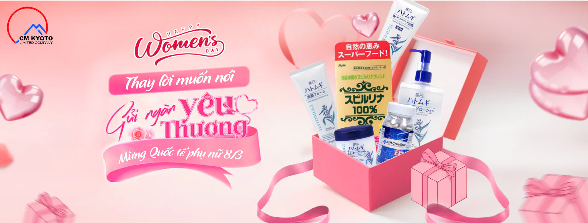 Khuyến mại nhân ngày Quốc Tế Phụ Nữ 8.3.2026.