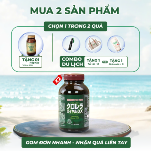Tảo Lục Chlorella Royal DX Nhật Bản 1550 viên