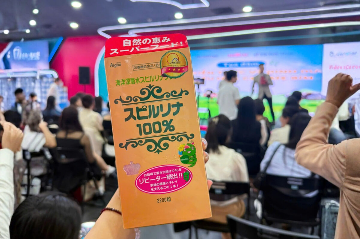 Tảo xoắn Japan Algae tham gia tại sự kiện