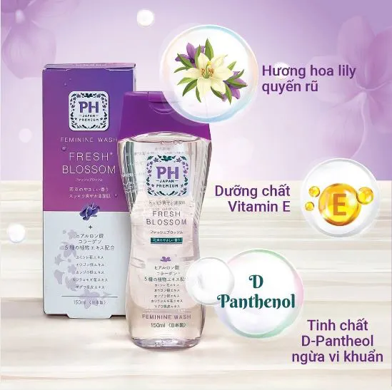 Dung dịch vệ sinh phụ nữ PH Japan Premium 150ml – Hương Lavender