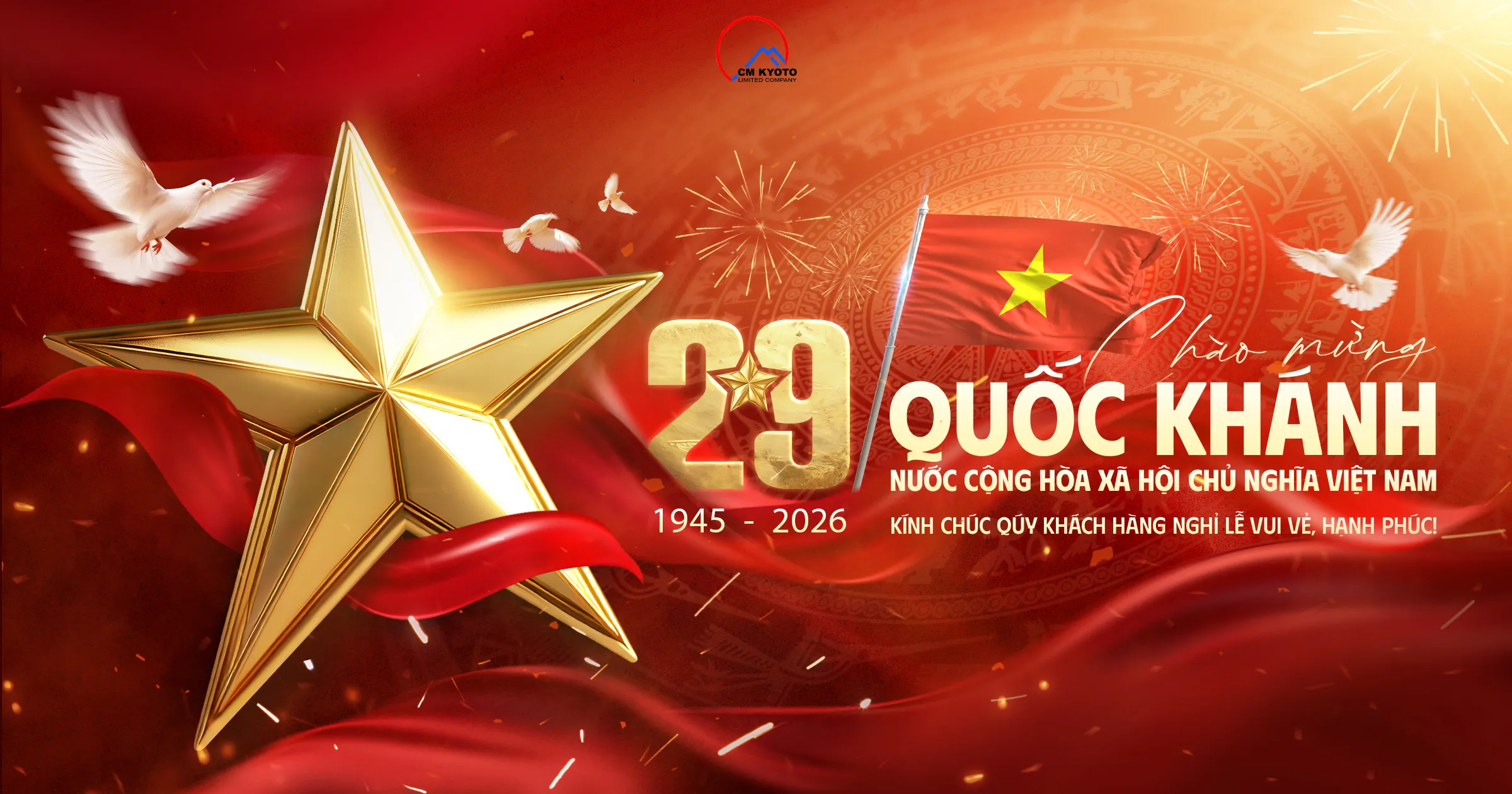CM KYOTO chào mừng quốc khánh 2.9.2026