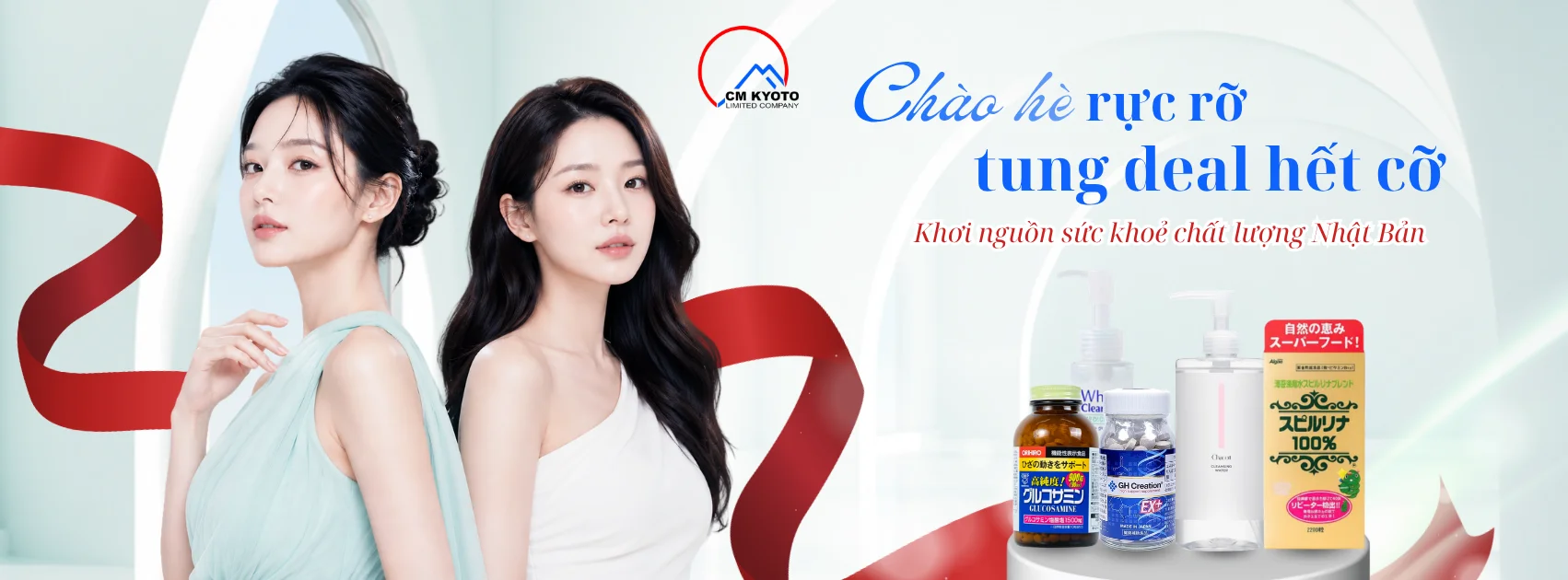 Banner chào hè rực rỡ cùng CM Kyoto